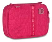 Estojo Escolar Baú Rebecca Bonbon Box Juvenil 36 Canetas Cor:Rosa