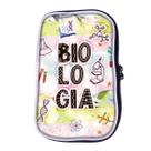 Estojo Escolar Biologia Bióloga Grande Box 100pens
