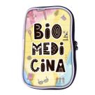 Estojo Escolar Biomedicina Biomédica Grande Box 100pens