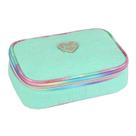 Estojo Escolar Box Bolsinha 100 Pens Menina Bordado Cupcake