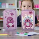 Estojo Escolar Box Capivara Organizador Canetas Lápis Papelaria Menina Menino Infantil Volta As Aulas Fofo Kawaii