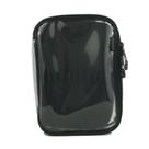 Estojo Escolar Box Cristal Preto 100 Pens - Sabra