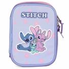 Estojo escolar box infantil Stitch Luxcell Cor:Lilás