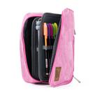 Estojo Escolar Box Organizador Unissex Quadrado 100 Pens Top