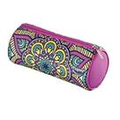 Estojo Escolar De Lápis Necessaire Tubo Neoprene Mandala