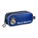 Estojo Escolar Duplo Futebol Real Madrid Xeryus Cor:AzulTamanho:ÚnicoGenero:Unissex