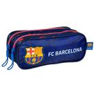 Estojo Escolar esporte futebol Barcelona Barça Duplo cor:AzulTamanho:ÚnicoGenero:Unissex