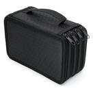 Estojo Escolar/Estojo Box Quatro Camadas Com 72 Furos Cores:Preto Estojo Escolar/Estojo Box Quatro Camadas Com 72 Furos Cores:Preto