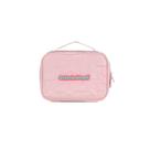 Estojo Escolar Feminino Grande Stitch & Angel Rosa Claro
