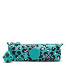 Estojo escolar freedom verde/preto kipling kpki6310t061