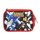Estojo Escolar Grande Box Menino Porta Lápis 100 Pens Sonic - Luxcel Estojo Escolar Grande Box Menino Porta Lápis 100 Pens Sonic - Luxcel