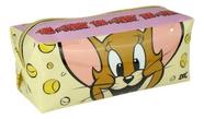 Estojo Escolar Grande Pvc Cristal Tom e Jerry Original Dac
