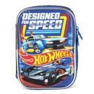 Estojo Escolar Hot Wheels 100 Pens Box Infantil Luxcel Ref 42594