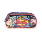 Estojo Escolar Infantil 01 Zíper Luxcel Superman Vermelho