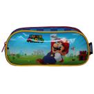 Estojo Escolar Infantil Juvenil Gamers Super Mario World