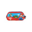 Estojo Escolar Infantil Luxcel Super Mario Vermelho - EI4138