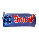 Estojo Escolar Infantil Menino Masculino Reforçado Stitch Azul Menino