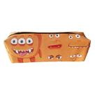 Estojo Escolar Infantil Monstros Laranja - VMP Estojo Escolar Infantil Monstros Laranja - VMP