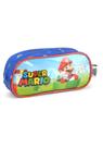 Estojo Escolar Infantil Super Mario Original Luxcel Azul