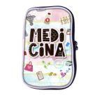 Estojo Escolar Medicina Médica Médico Grande Box 100pens