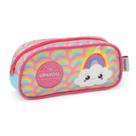 Estojo Escolar Menina Infantil Unicornio Arco-iris Up4you