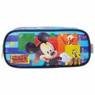 Estojo Escolar Mickey Mouse Disney Porta Lápis Organizador