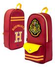 Estojo Escolar Mochila Harry Potter Hogwarts Bordô Colégio Bordô