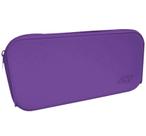 Estojo Escolar Necessaire Silicone Emborrachado C/ Ziper Brw
