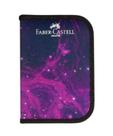 Estojo Escolar Nylon Cosmic Faber Castell Estojo Escolar Nylon Cosmic Faber Castell