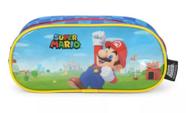 Estojo Escolar Original Super Mario Azul Menino