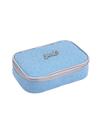 Estojo Escolar Penal Box Jeans Glitter Estojo Escolar Penal Box Jeans Glitter