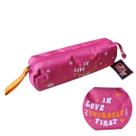 Estojo Escolar Rosa Fall In Love Feminino Juvenil Clio Estojo Escolar Rosa Fall In Love Feminino Juvenil Clio