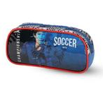 Estojo Escolar Soccer - Azul