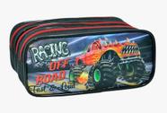 Estojo Escolar Três divisões Monster Truck Estojos Kids