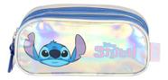 Estojo Escolar Triplo Juvenil Stitch Holográfico Luxcel Estojo Escolar Triplo Juvenil Stitch Holográfico Luxcel