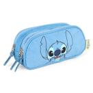 Estojo Escolar Triplo Stitch Azul Et50064sc Pelucia Luxcel