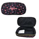 Estojo Escolar Up4You Preto Princess Bolsinha C/Ziper MaxLog Estojo Escolar Up4You Preto Princess Bolsinha C/Ziper MaxLog