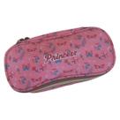 Estojo Escolar Up4You Rosa Princess Simples com Ziper MaxLog