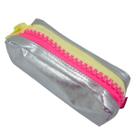 Estojo Escolar Zíper Grande Tratorado Neon Brilhante Glitter Estojo Escolar Zíper Grande Tratorado Neon Brilhante Glitter