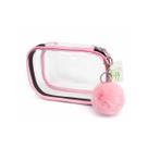 Estojo Fizz Jumbo Cristal Com Pompom -