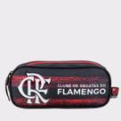 Estojo Flamengo Duplo Juvenil Rubro Negro Preto