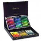Estojo Giz Aquarelável Caran d Ache Neocolor II 84 Cores Cx Madeira