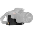 Estojo "Half Case" MegaGear MG1170 para câmera Nikon D5500 e D5600 com alça de pescoço