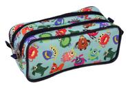 Estojo Infantil Duplo LS Monstrinhos - EE2158