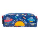 Estojo Infantil Masculino Container Kids Galaxy Azul - 13004