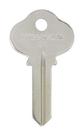 Estojo Key Blank HILLMAN 124 S4 de face única com 4
