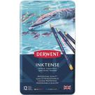 Estojo Lápis Cor Derwent Inktense Aquarelável 12 Cores Lata 0700928