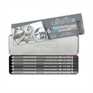 Estojo Lapis Cretacolor Aquagraph Colors Pocket 06 Pçs
