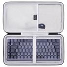 Estojo LTGEM Compatível com Teclado Logitech MX Mechanical Wireless Illuminated Performance (Interno: 44 cm x 15,5 cm x 2,8 cm), Apenas Estojo
