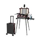 Estojo Makeup Train Case Tense Edano 20" em alumínio com alto-falante LED
